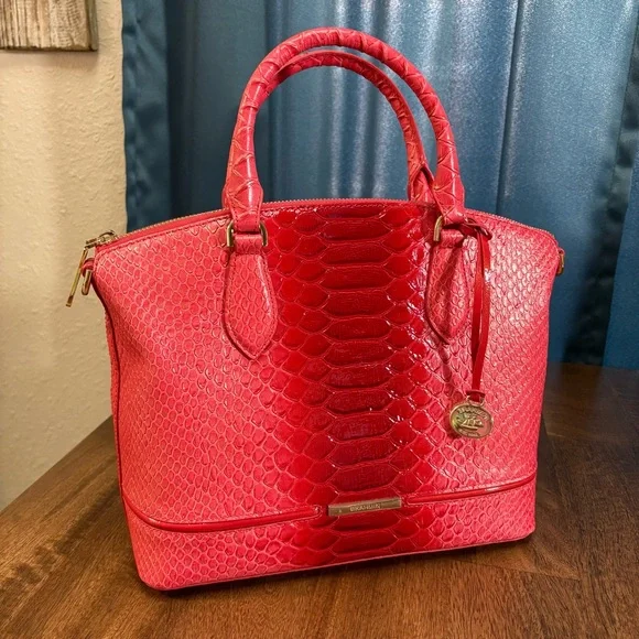 Brahmin NWOT Duxbury - Flame Calimero - Feminine, Sultry, Date Night - Picture 2 of 16